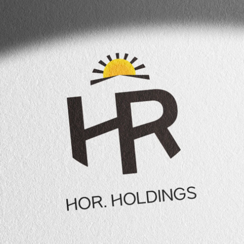 HOR. HOLDINGS / 기업 로고 / 신뢰감 있고 전문적인 톤