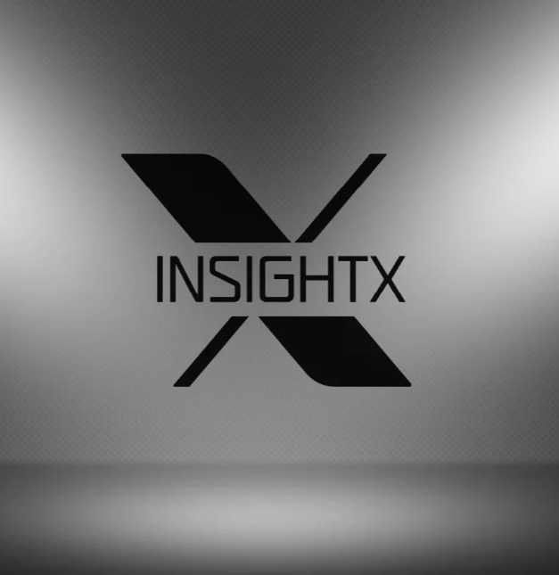 INSIGHTX / IT기업용 심볼 로고 / 혁신적이고 테크니컬한 느낌